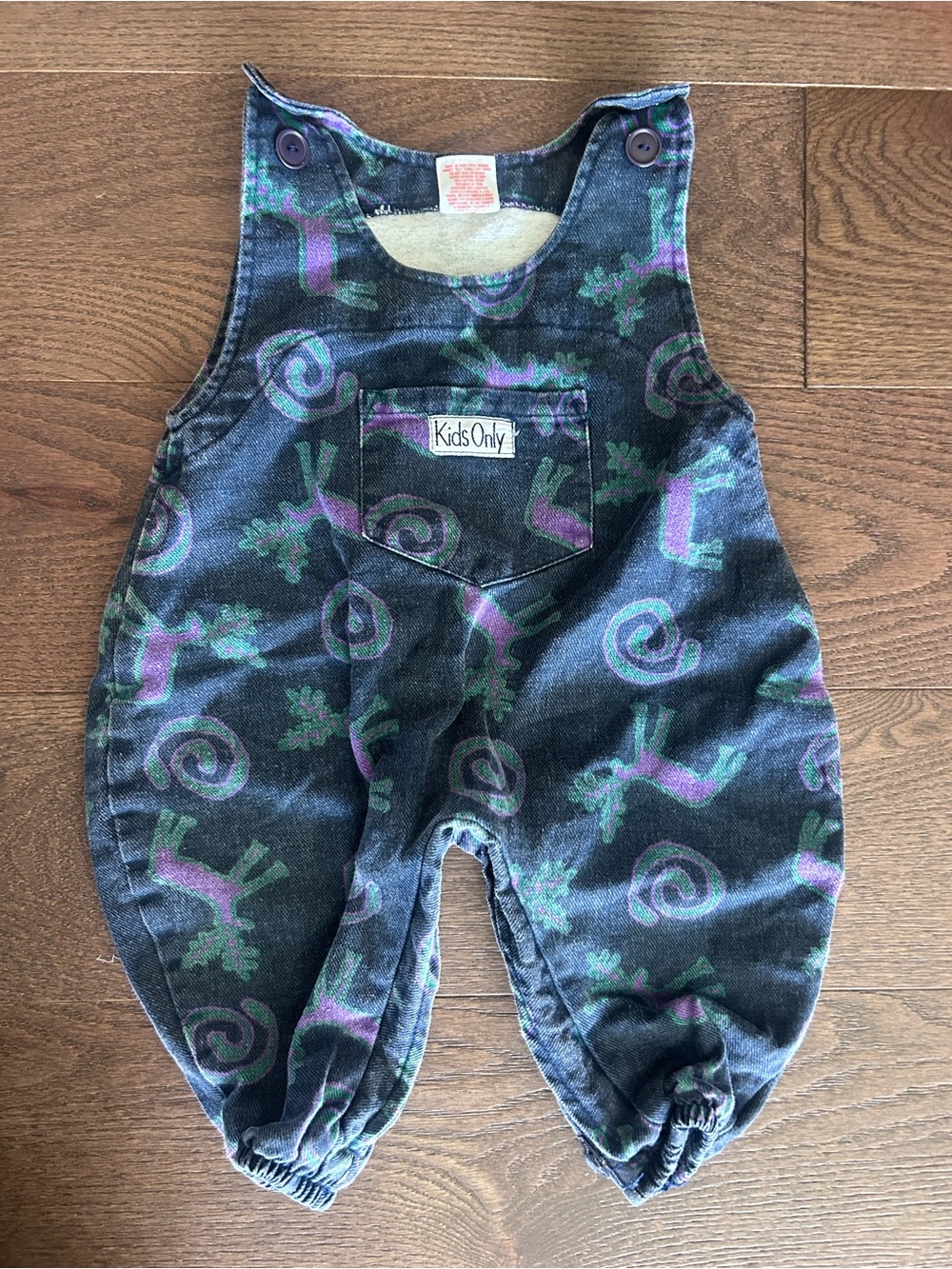 Kids Only Vintage Size 12 month Baby Overalls